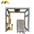 pallet wrapper machine with mechanical film cutting function